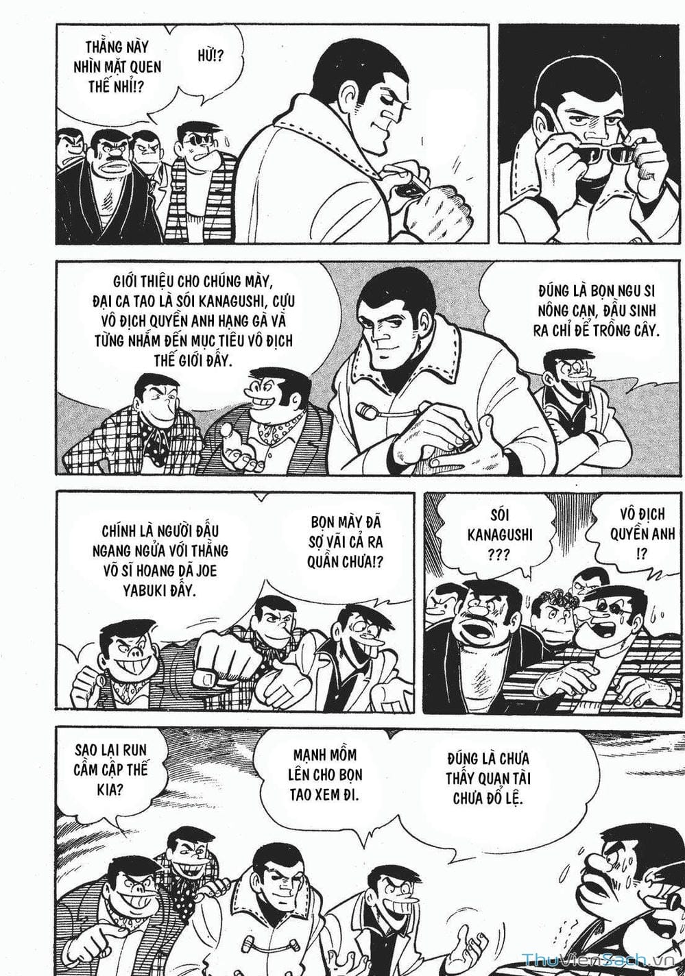 Truyện Tranh Thiết Quyền Lãng Tử - Ashita No Joe trang 5