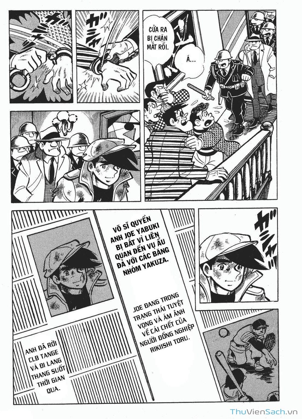Truyện Tranh Thiết Quyền Lãng Tử - Ashita No Joe trang 5