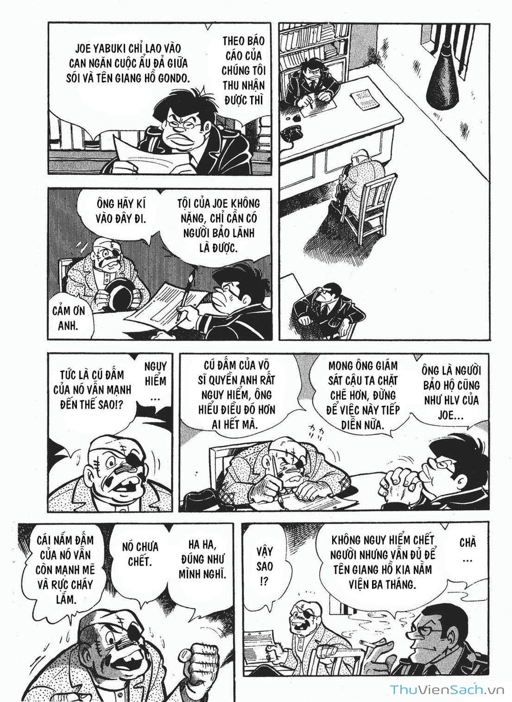 Truyện Tranh Thiết Quyền Lãng Tử - Ashita No Joe trang 5