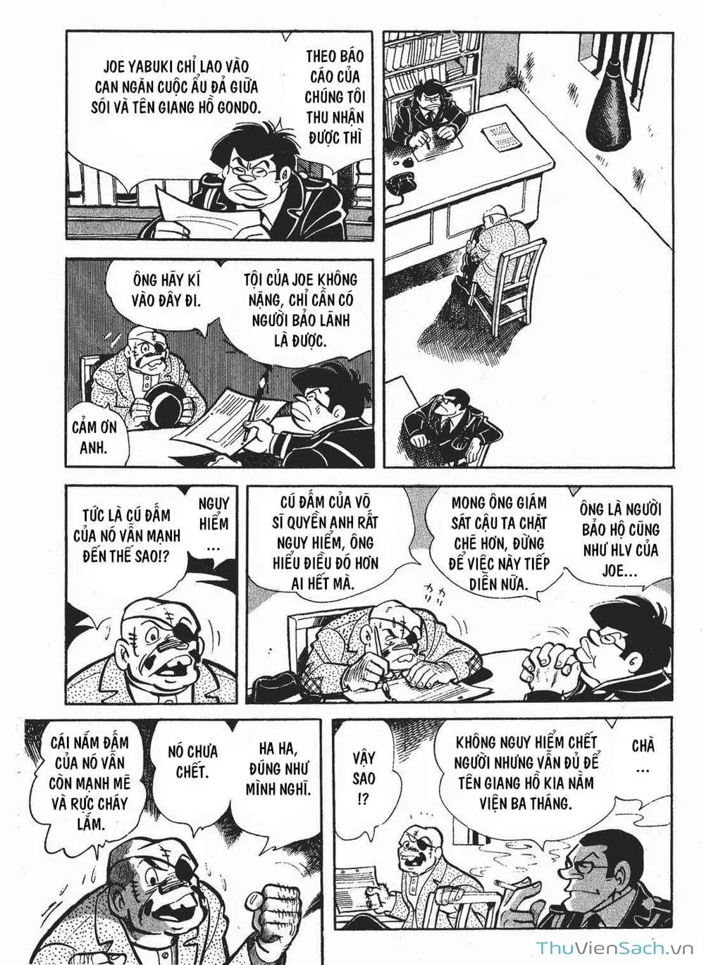 Truyện Tranh Thiết Quyền Lãng Tử - Ashita No Joe trang 5