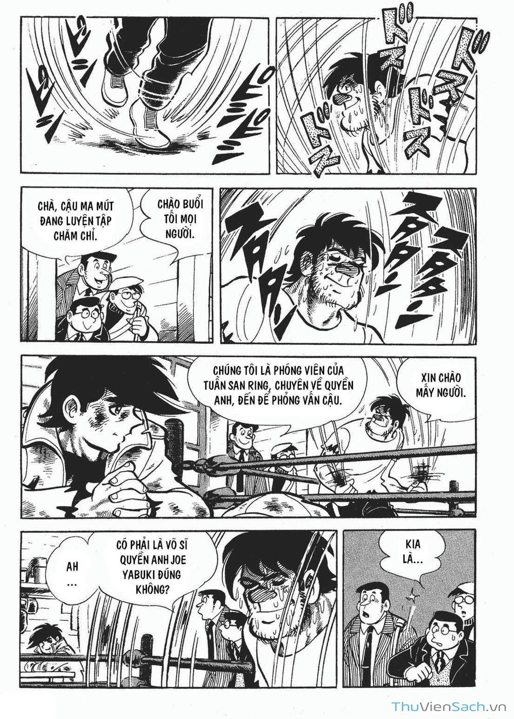 Truyện Tranh Thiết Quyền Lãng Tử - Ashita No Joe trang 5