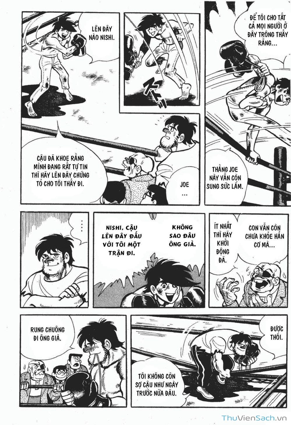 Truyện Tranh Thiết Quyền Lãng Tử - Ashita No Joe trang 5