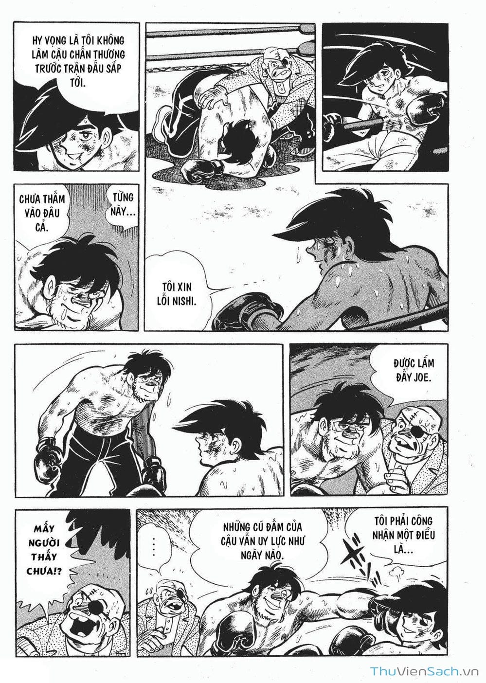 Truyện Tranh Thiết Quyền Lãng Tử - Ashita No Joe trang 5