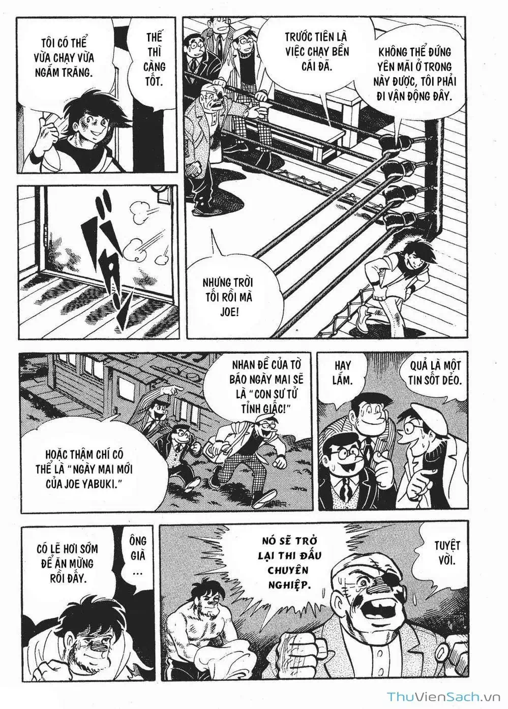 Truyện Tranh Thiết Quyền Lãng Tử - Ashita No Joe trang 5