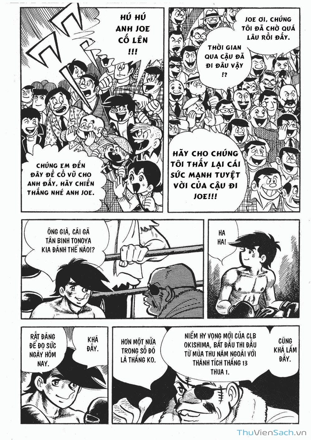 Truyện Tranh Thiết Quyền Lãng Tử - Ashita No Joe trang 5