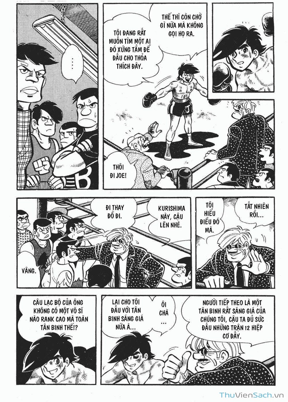 Truyện Tranh Thiết Quyền Lãng Tử - Ashita No Joe trang 5