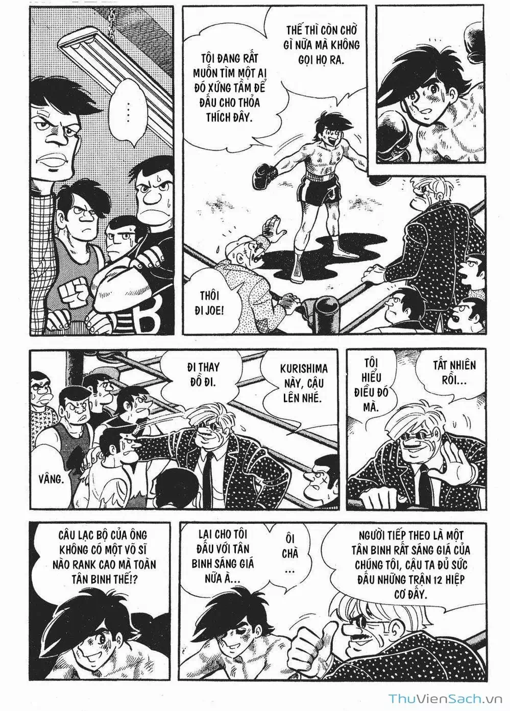 Truyện Tranh Thiết Quyền Lãng Tử - Ashita No Joe trang 5