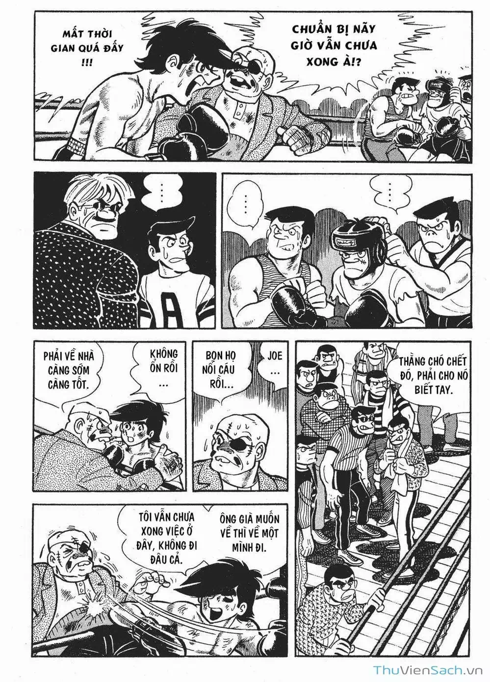 Truyện Tranh Thiết Quyền Lãng Tử - Ashita No Joe trang 5