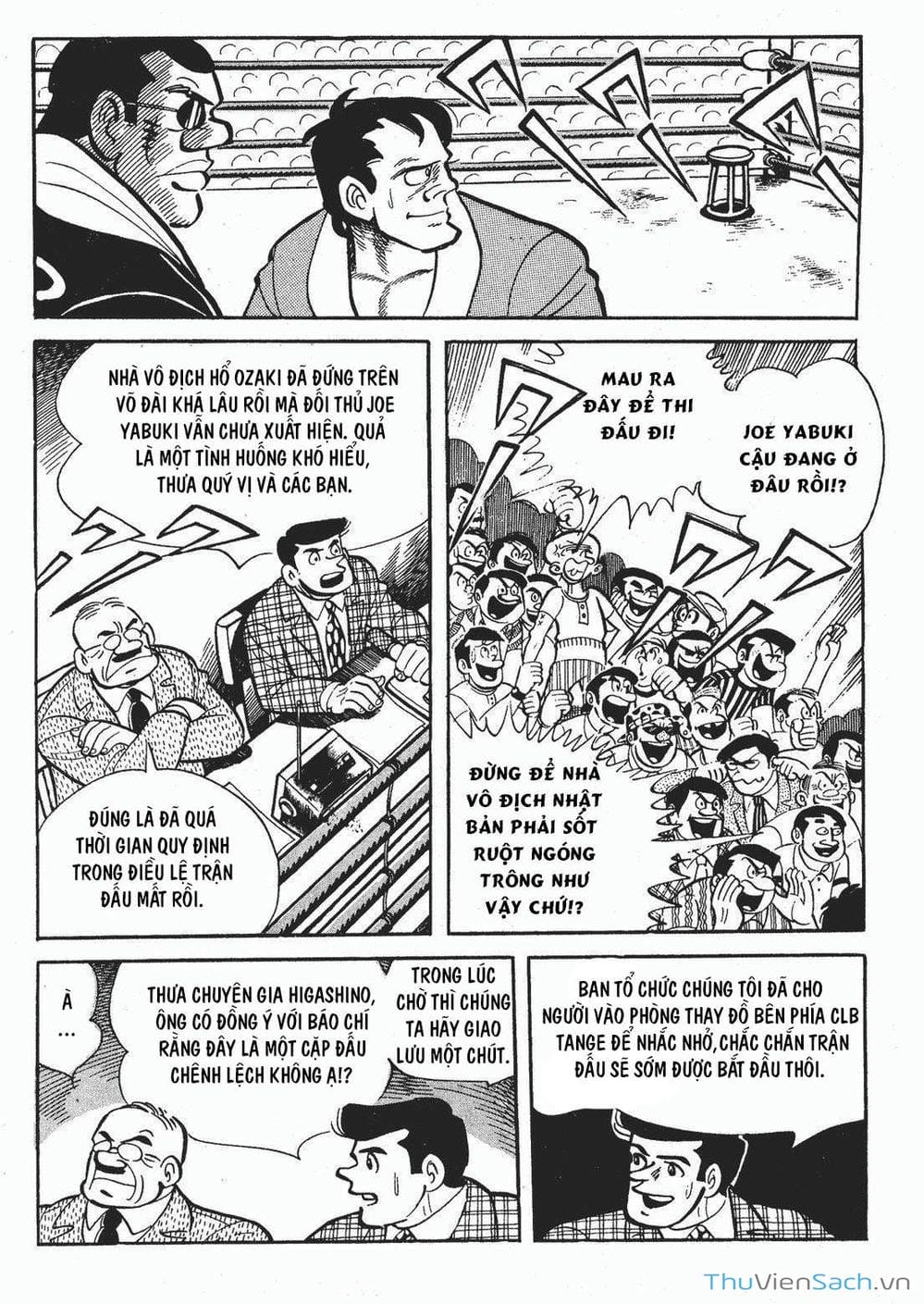 Truyện Tranh Thiết Quyền Lãng Tử - Ashita No Joe trang 5