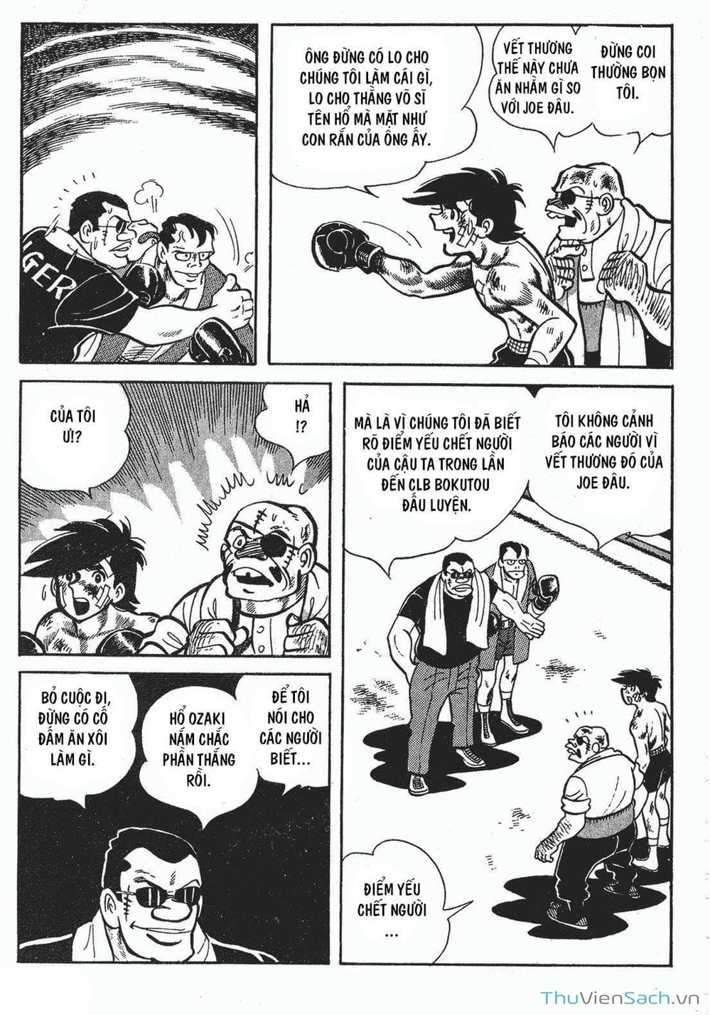 Truyện Tranh Thiết Quyền Lãng Tử - Ashita No Joe trang 5