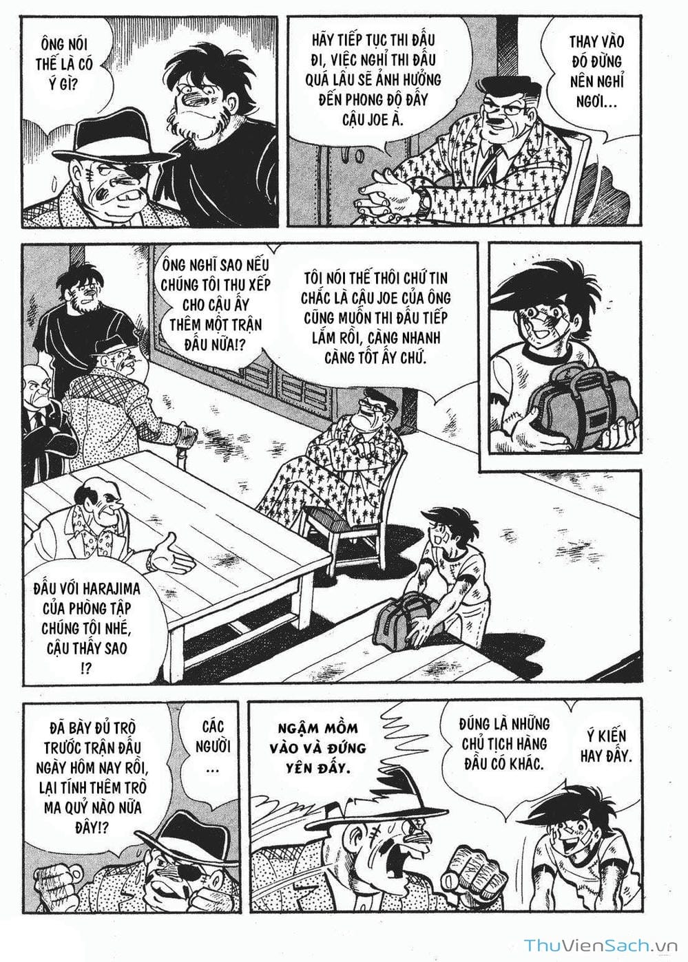 Truyện Tranh Thiết Quyền Lãng Tử - Ashita No Joe trang 5