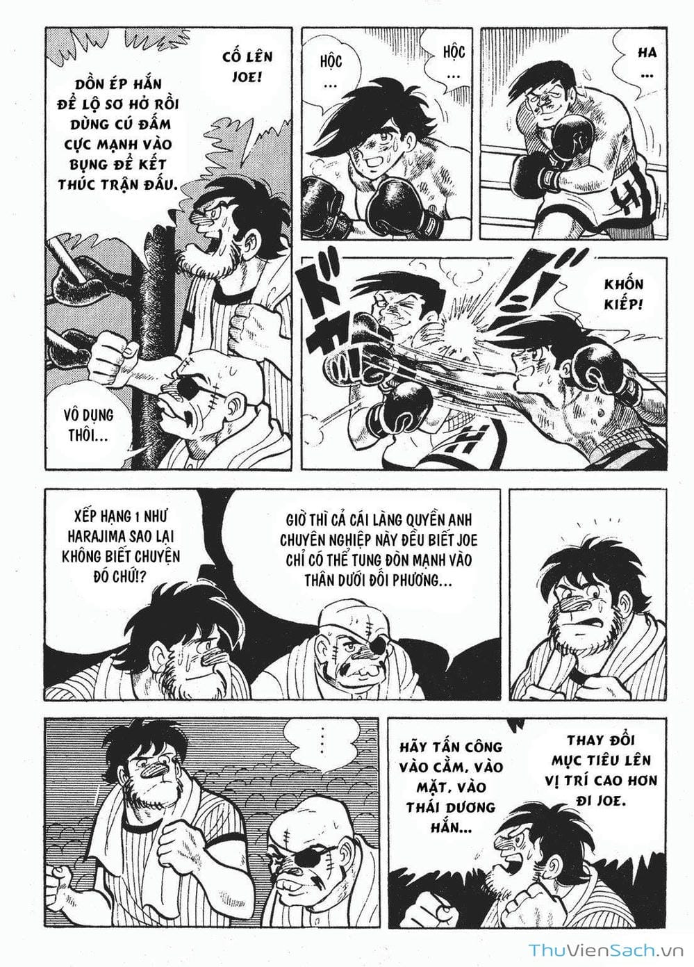 Truyện Tranh Thiết Quyền Lãng Tử - Ashita No Joe trang 5