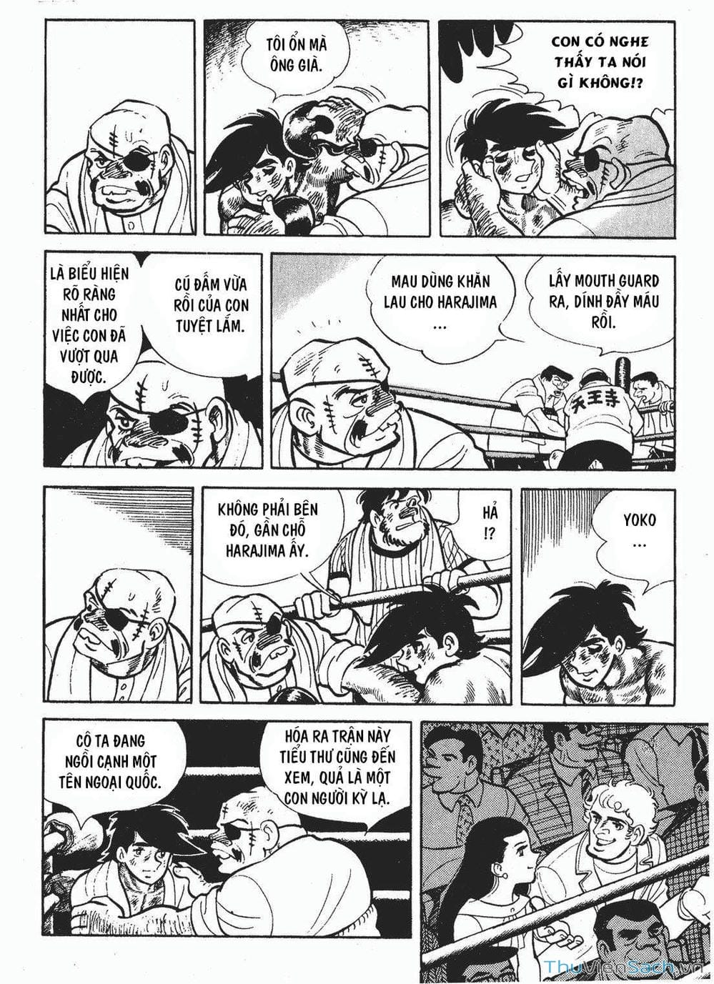 Truyện Tranh Thiết Quyền Lãng Tử - Ashita No Joe trang 5