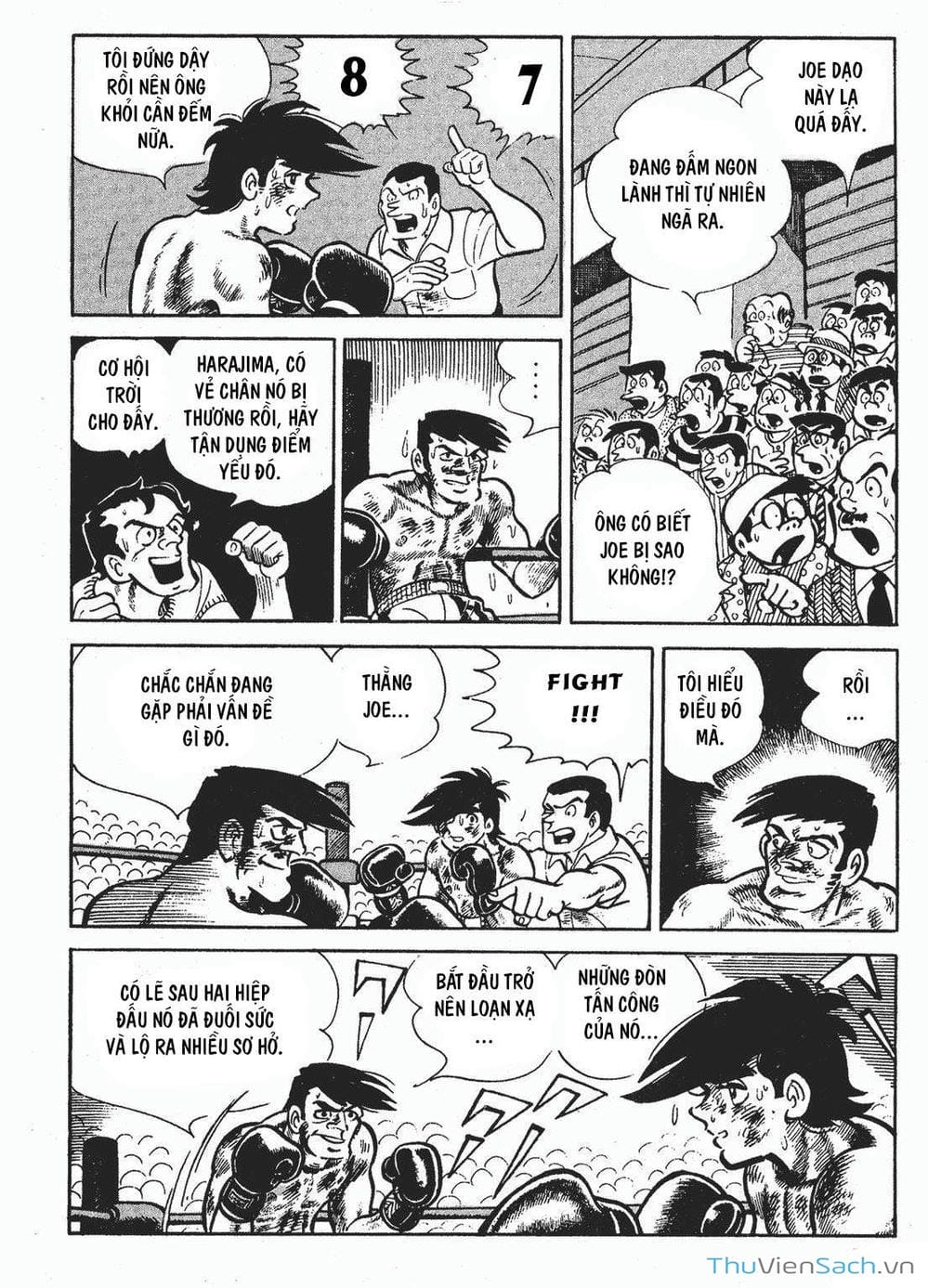 Truyện Tranh Thiết Quyền Lãng Tử - Ashita No Joe trang 5