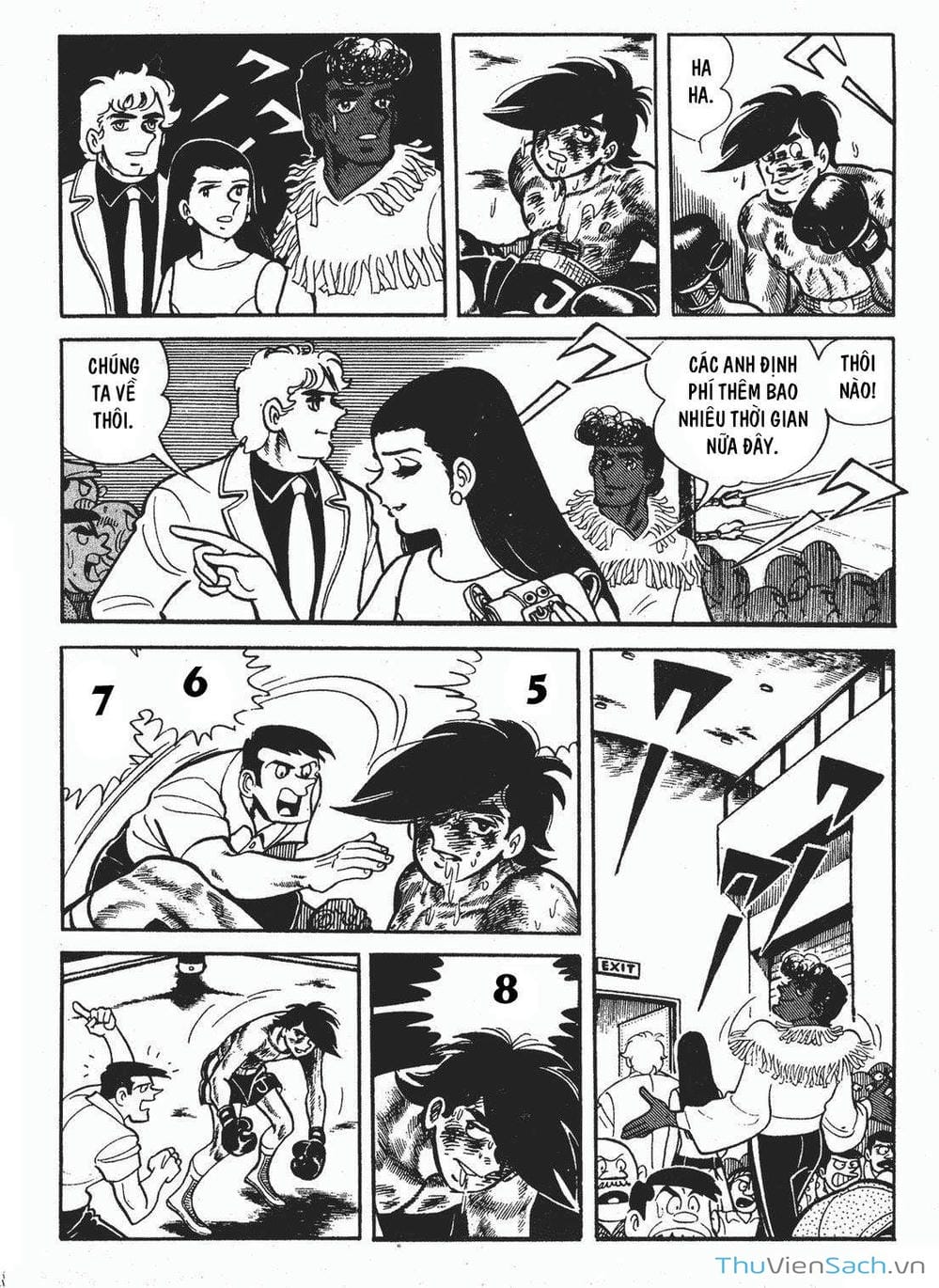 Truyện Tranh Thiết Quyền Lãng Tử - Ashita No Joe trang 5