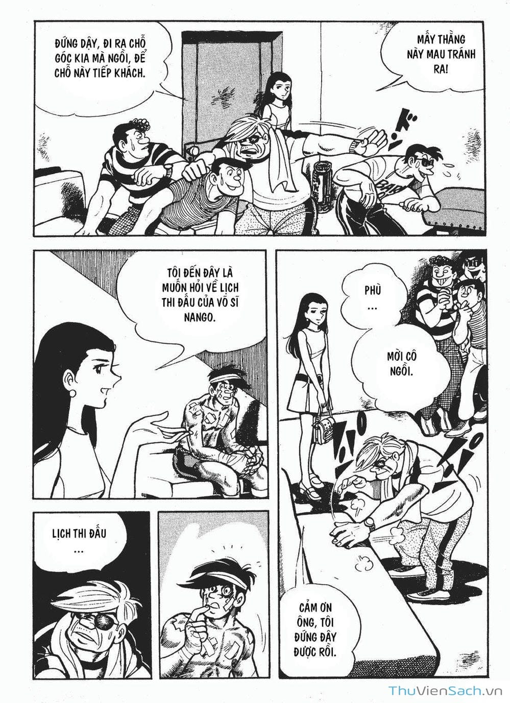 Truyện Tranh Thiết Quyền Lãng Tử - Ashita No Joe trang 5