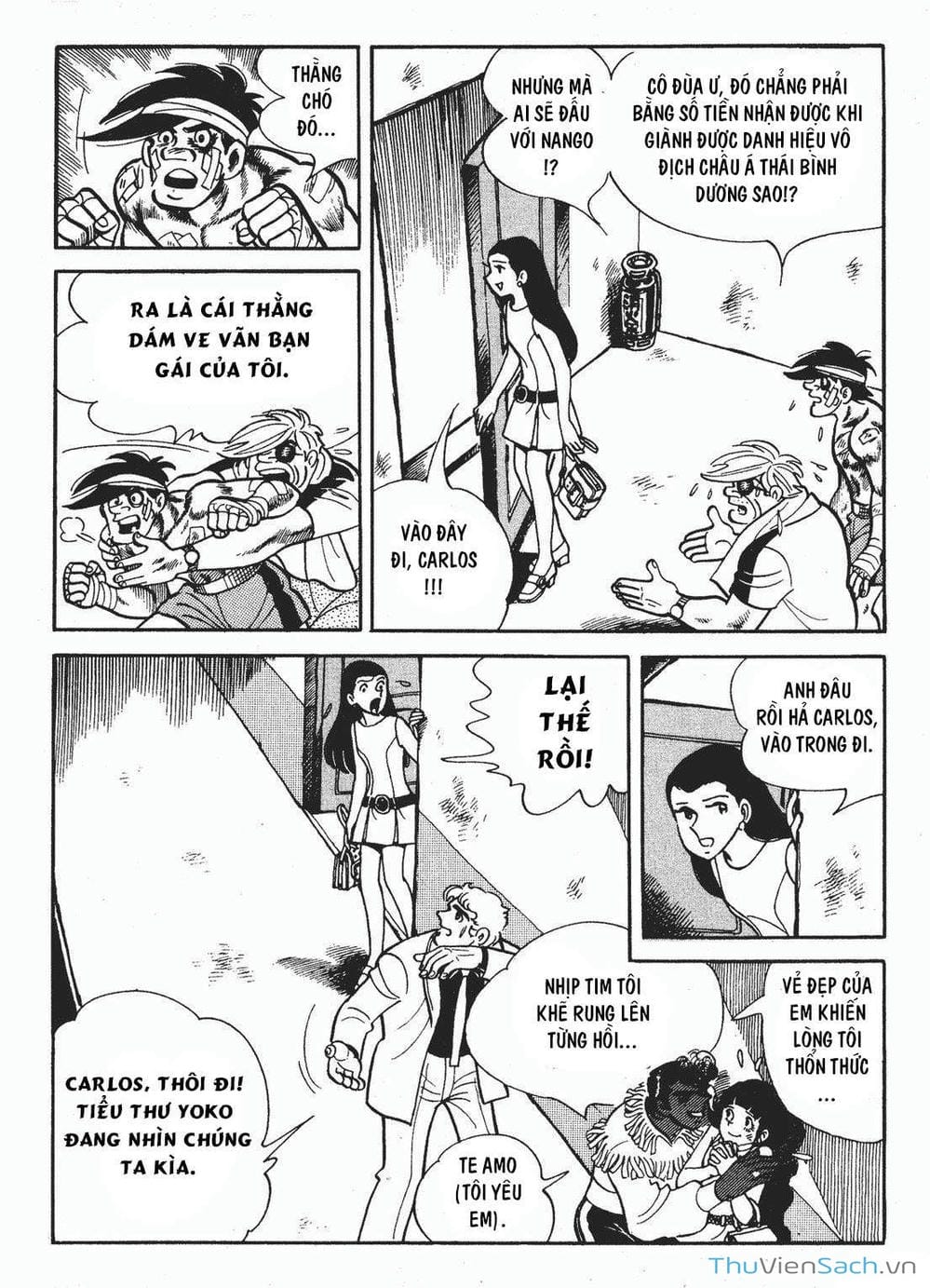 Truyện Tranh Thiết Quyền Lãng Tử - Ashita No Joe trang 5