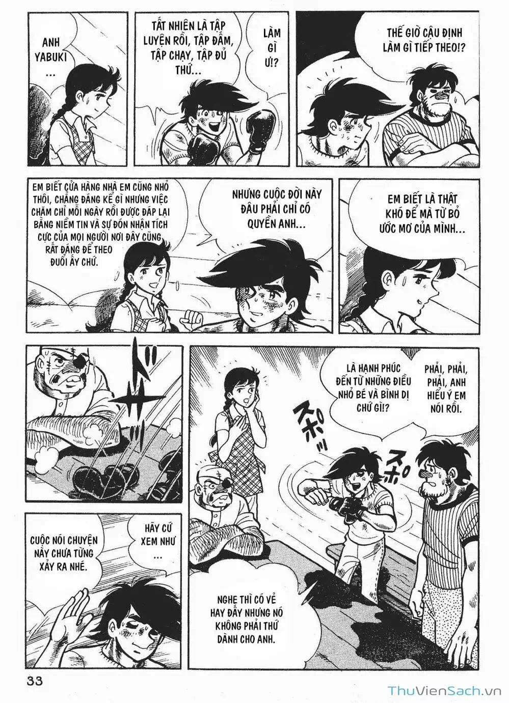 Truyện Tranh Thiết Quyền Lãng Tử - Ashita No Joe trang 5