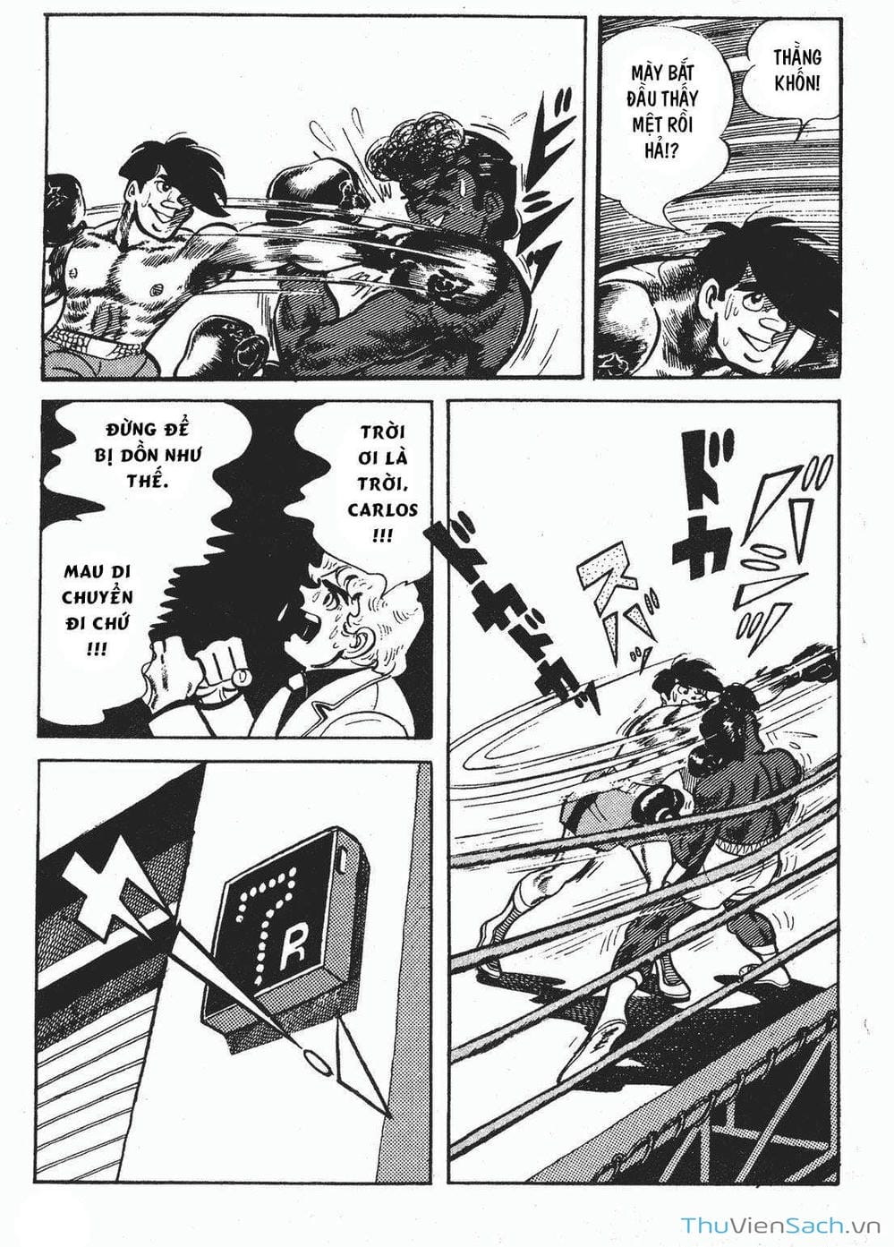 Truyện Tranh Thiết Quyền Lãng Tử - Ashita No Joe trang 5
