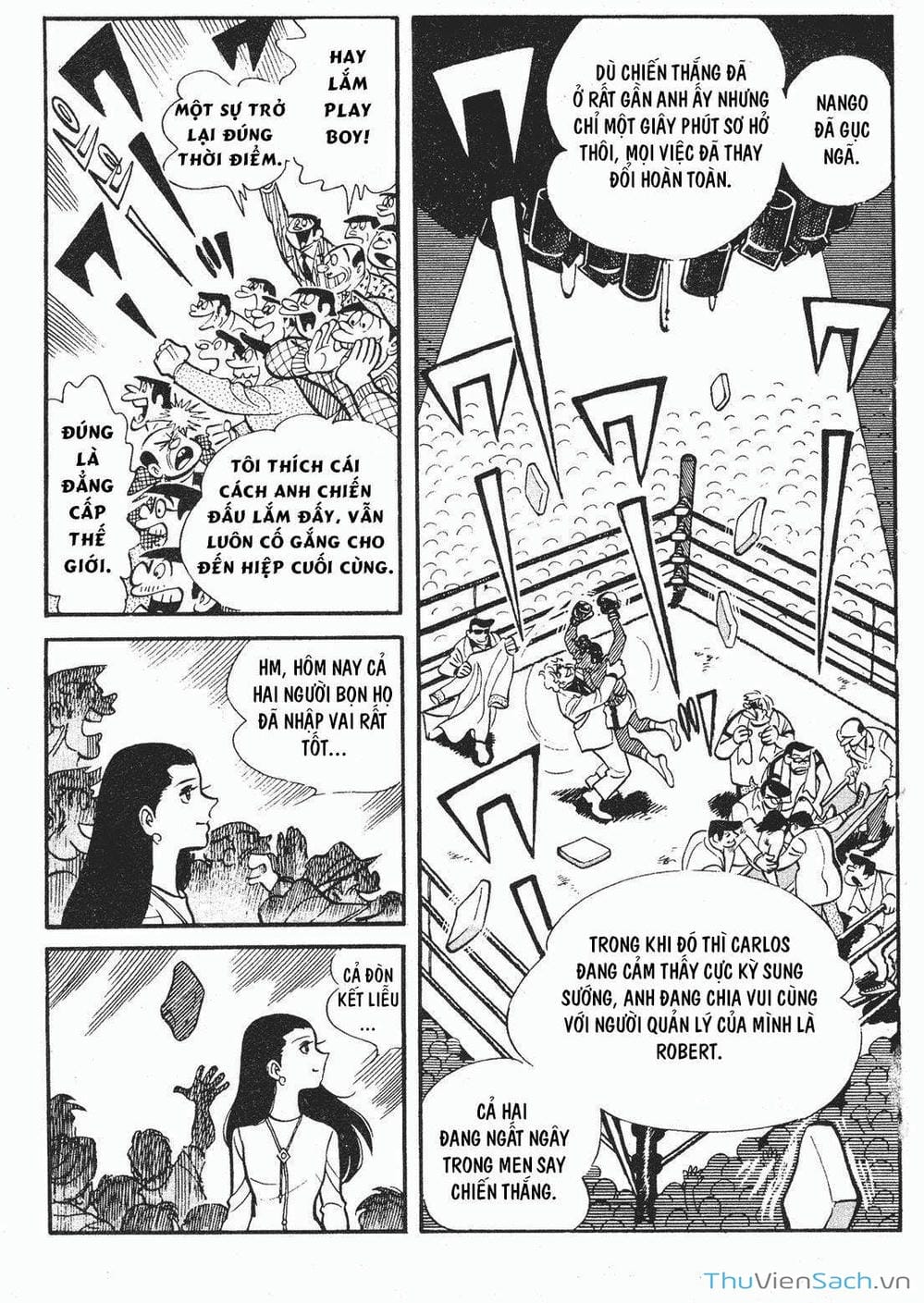 Truyện Tranh Thiết Quyền Lãng Tử - Ashita No Joe trang 5