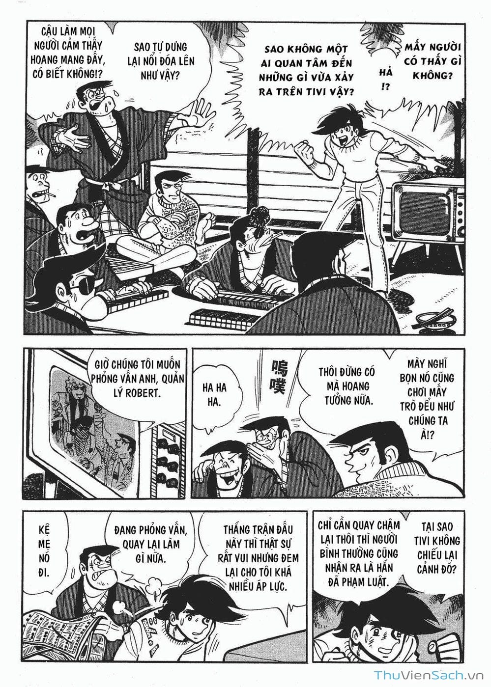 Truyện Tranh Thiết Quyền Lãng Tử - Ashita No Joe trang 5