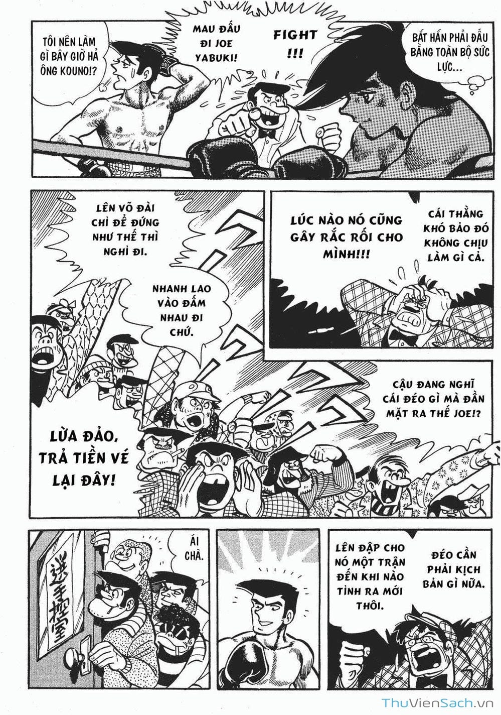 Truyện Tranh Thiết Quyền Lãng Tử - Ashita No Joe trang 5