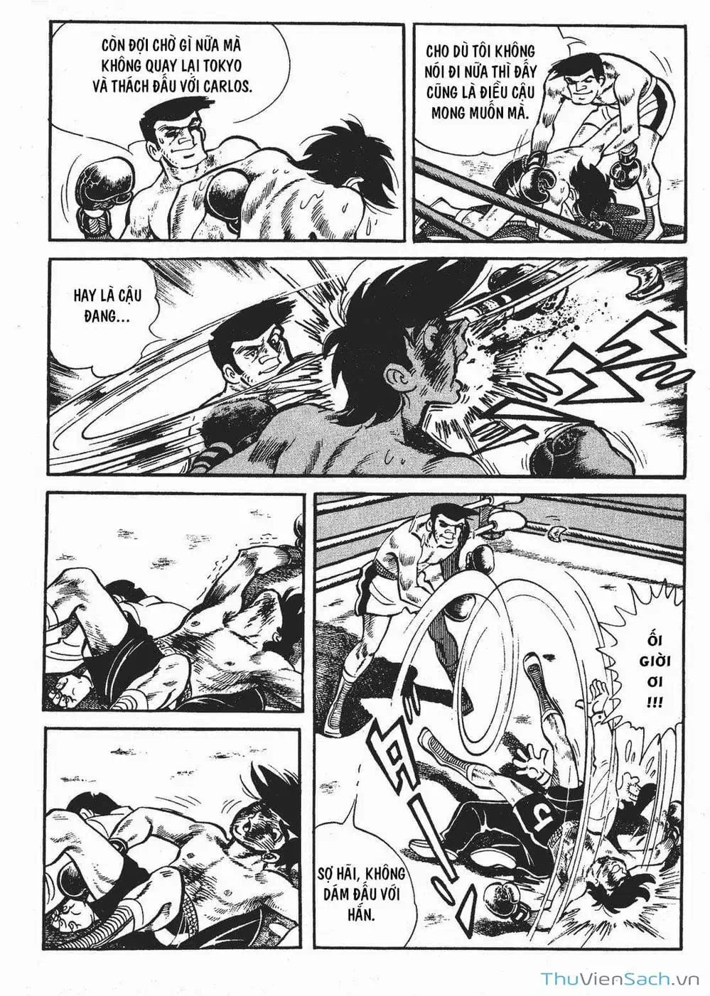 Truyện Tranh Thiết Quyền Lãng Tử - Ashita No Joe trang 5