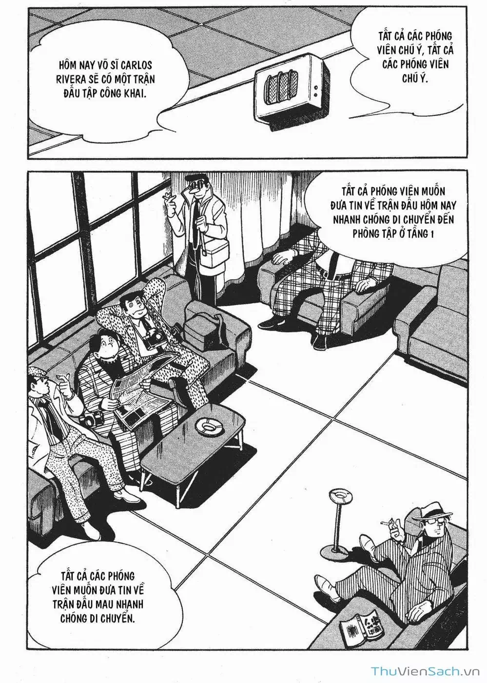 Truyện Tranh Thiết Quyền Lãng Tử - Ashita No Joe trang 5