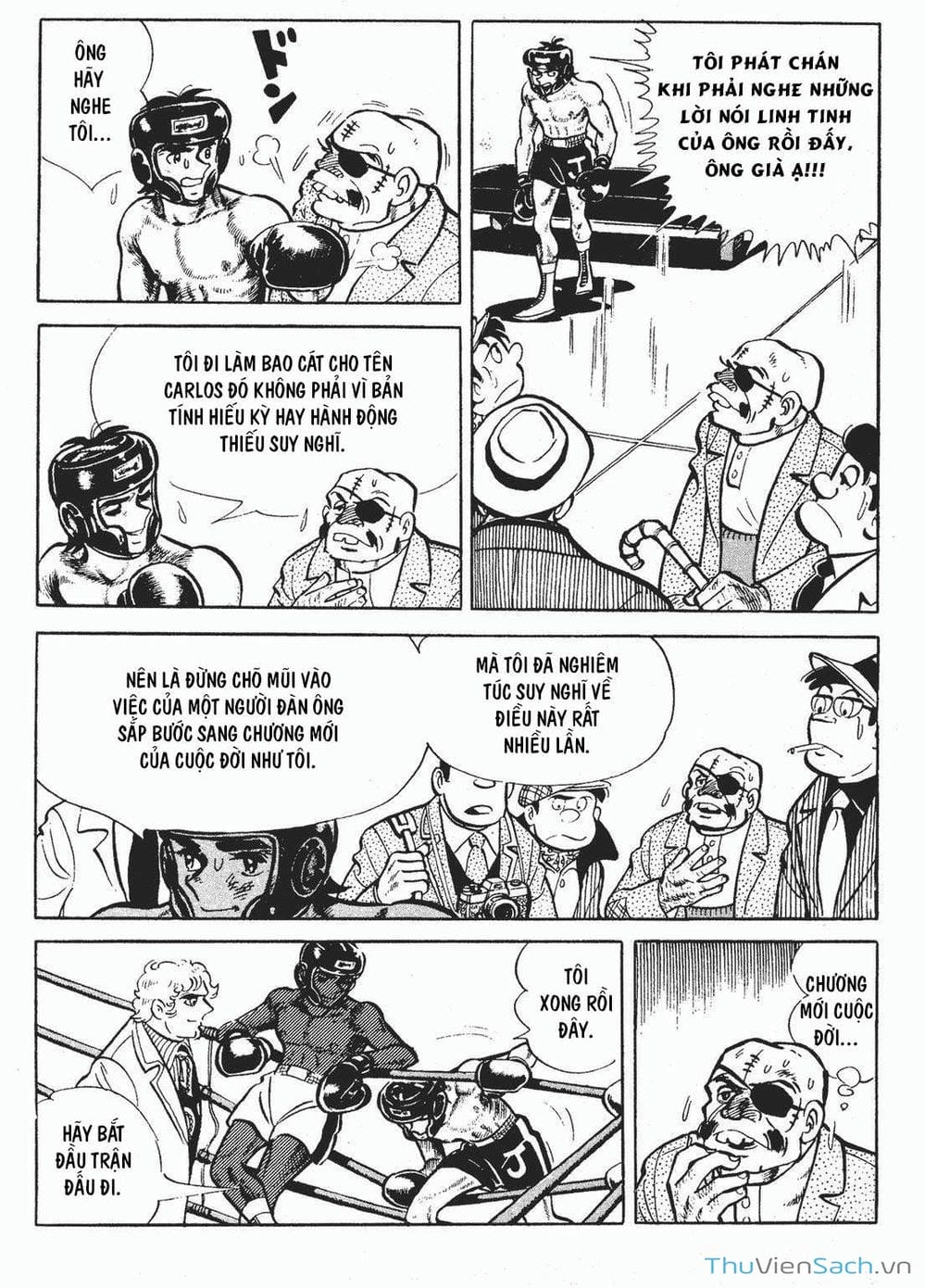 Truyện Tranh Thiết Quyền Lãng Tử - Ashita No Joe trang 5