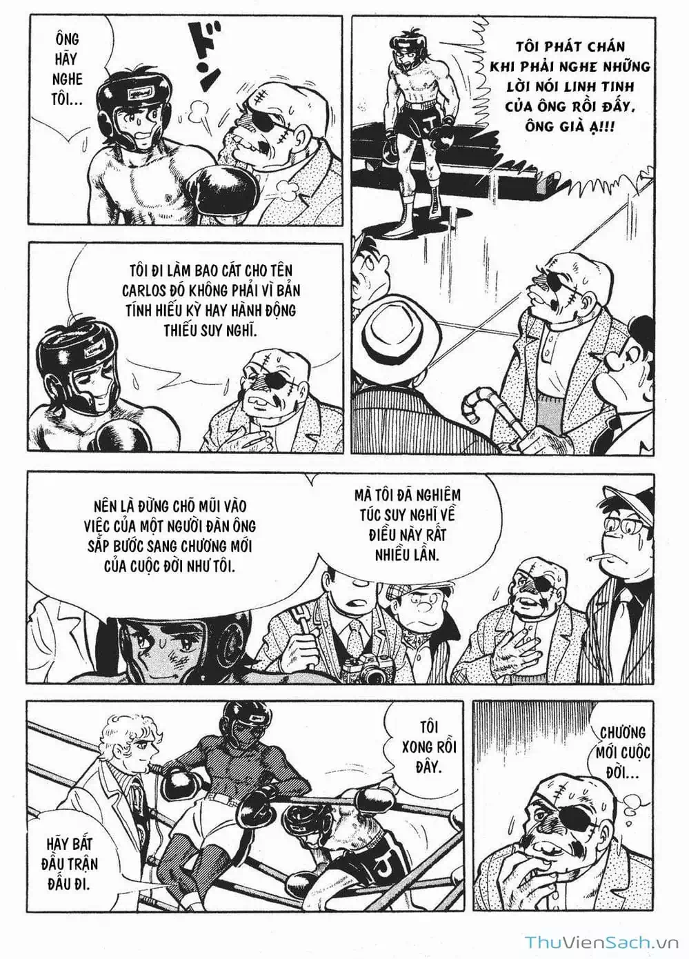 Truyện Tranh Thiết Quyền Lãng Tử - Ashita No Joe trang 5