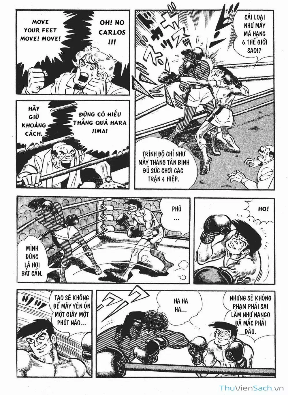 Truyện Tranh Thiết Quyền Lãng Tử - Ashita No Joe trang 5