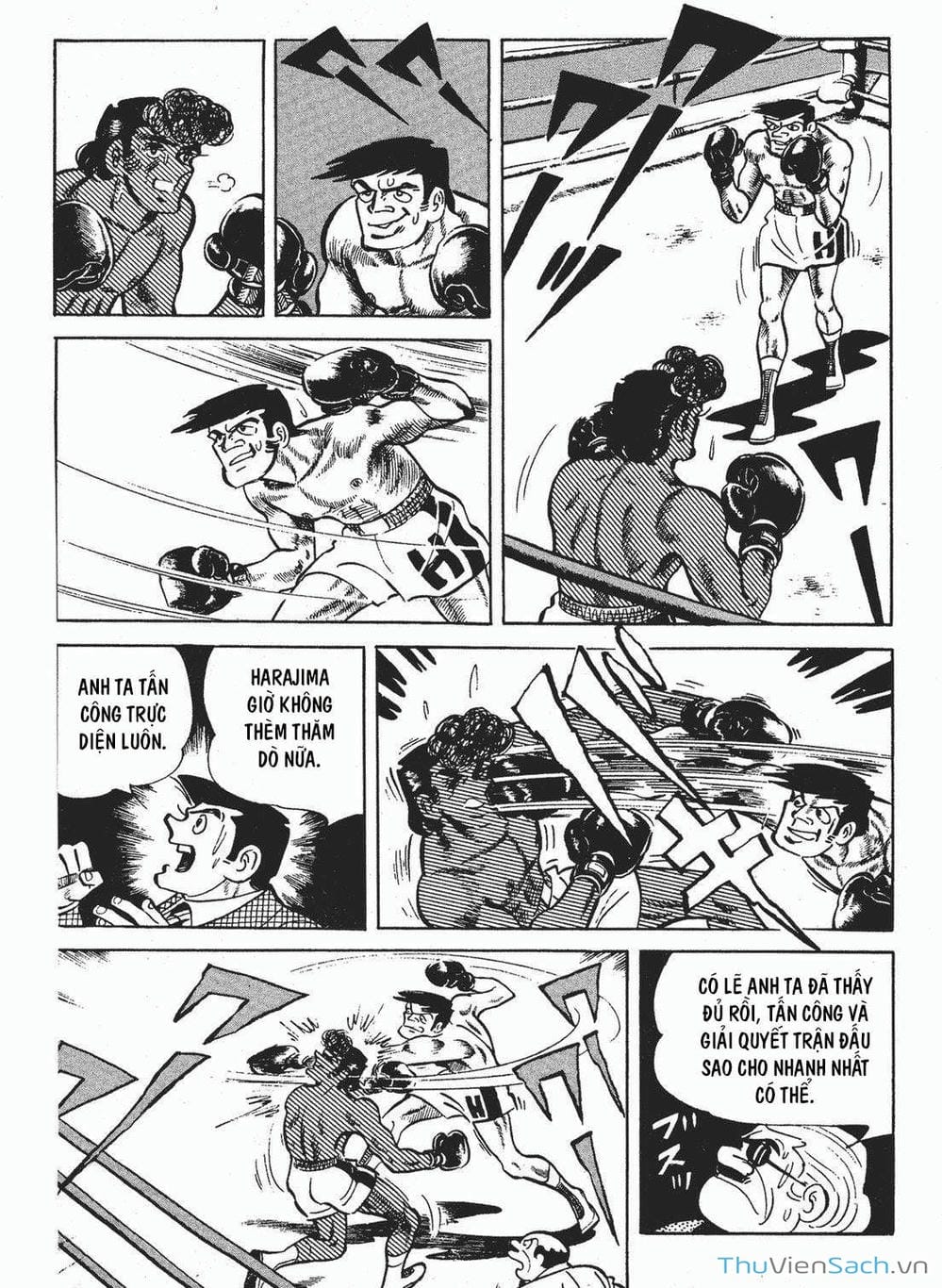 Truyện Tranh Thiết Quyền Lãng Tử - Ashita No Joe trang 5