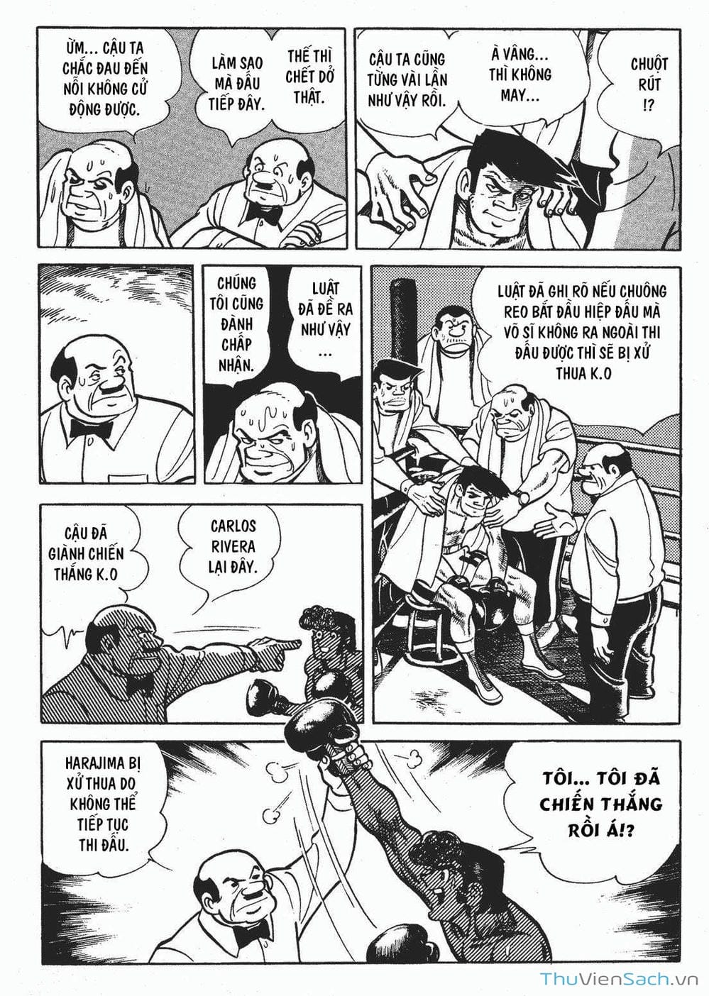 Truyện Tranh Thiết Quyền Lãng Tử - Ashita No Joe trang 5