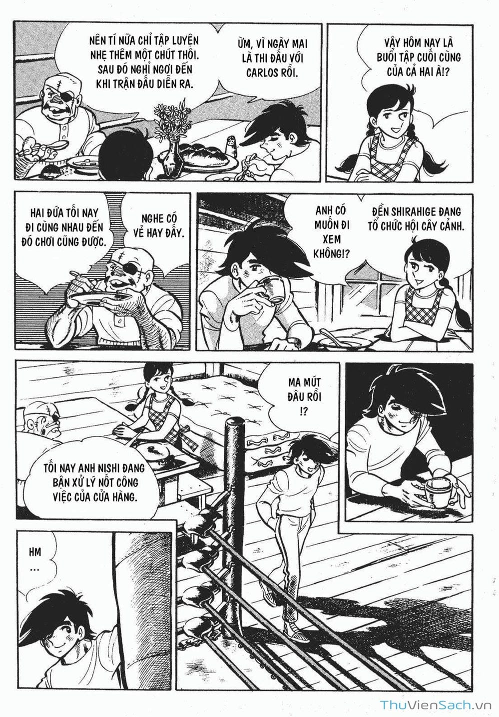 Truyện Tranh Thiết Quyền Lãng Tử - Ashita No Joe trang 5