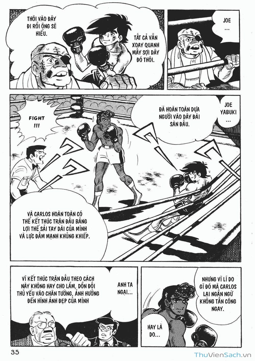 Truyện Tranh Thiết Quyền Lãng Tử - Ashita No Joe trang 5