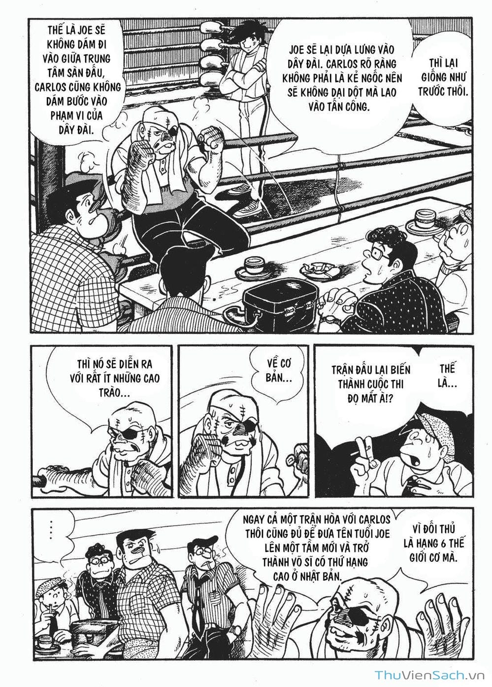 Truyện Tranh Thiết Quyền Lãng Tử - Ashita No Joe trang 5