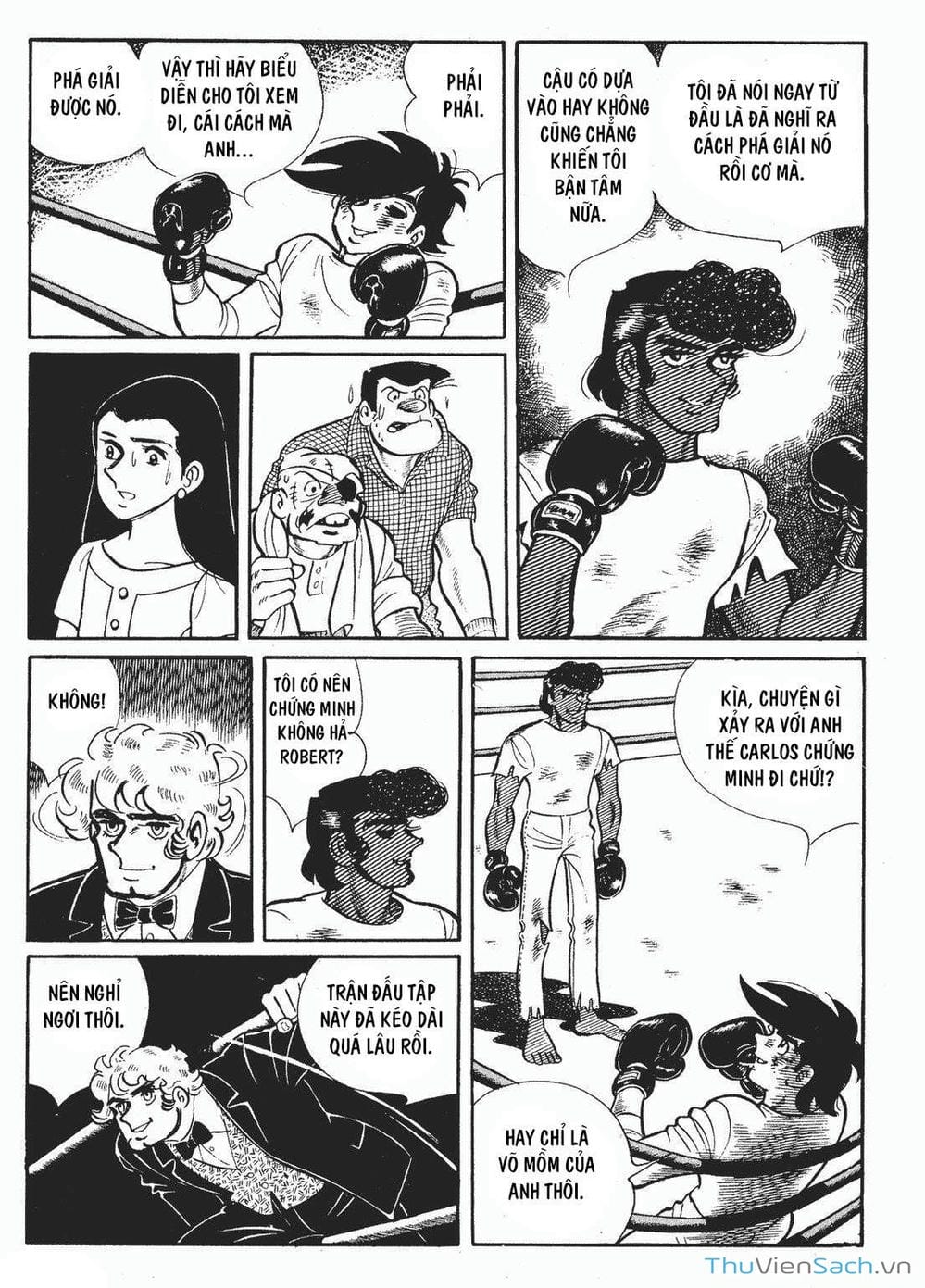 Truyện Tranh Thiết Quyền Lãng Tử - Ashita No Joe trang 5