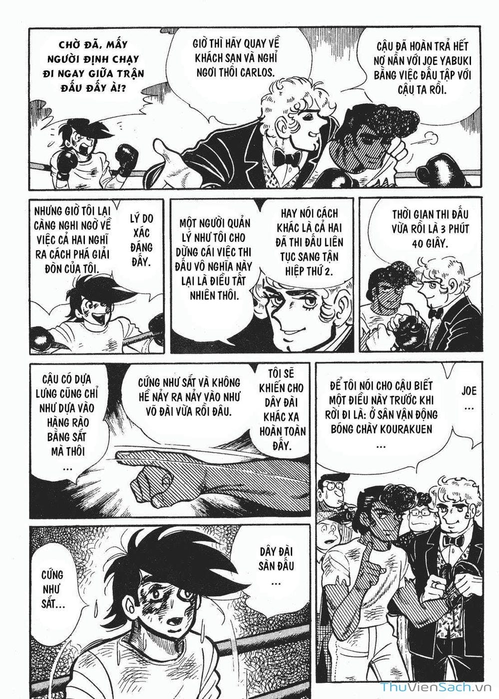 Truyện Tranh Thiết Quyền Lãng Tử - Ashita No Joe trang 5