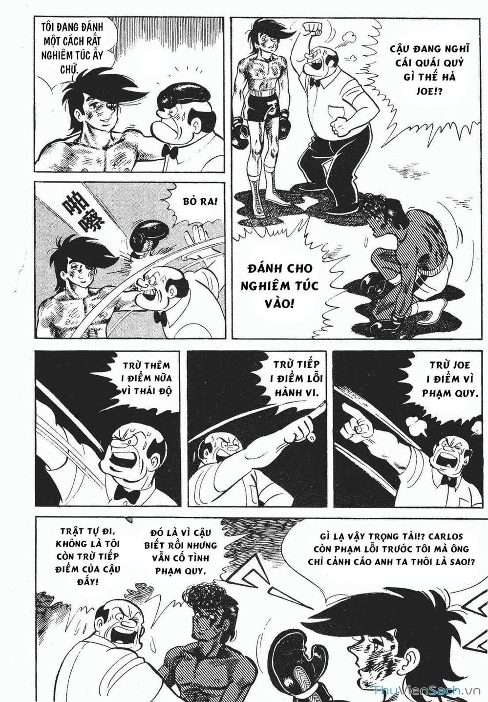 Truyện Tranh Thiết Quyền Lãng Tử - Ashita No Joe trang 5