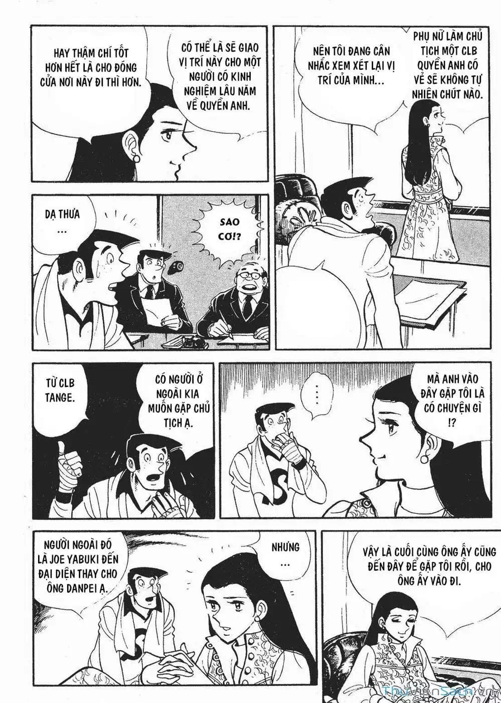 Truyện Tranh Thiết Quyền Lãng Tử - Ashita No Joe trang 5