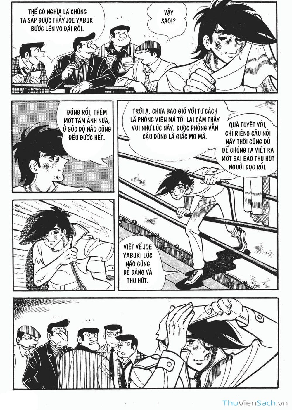 Truyện Tranh Thiết Quyền Lãng Tử - Ashita No Joe trang 5