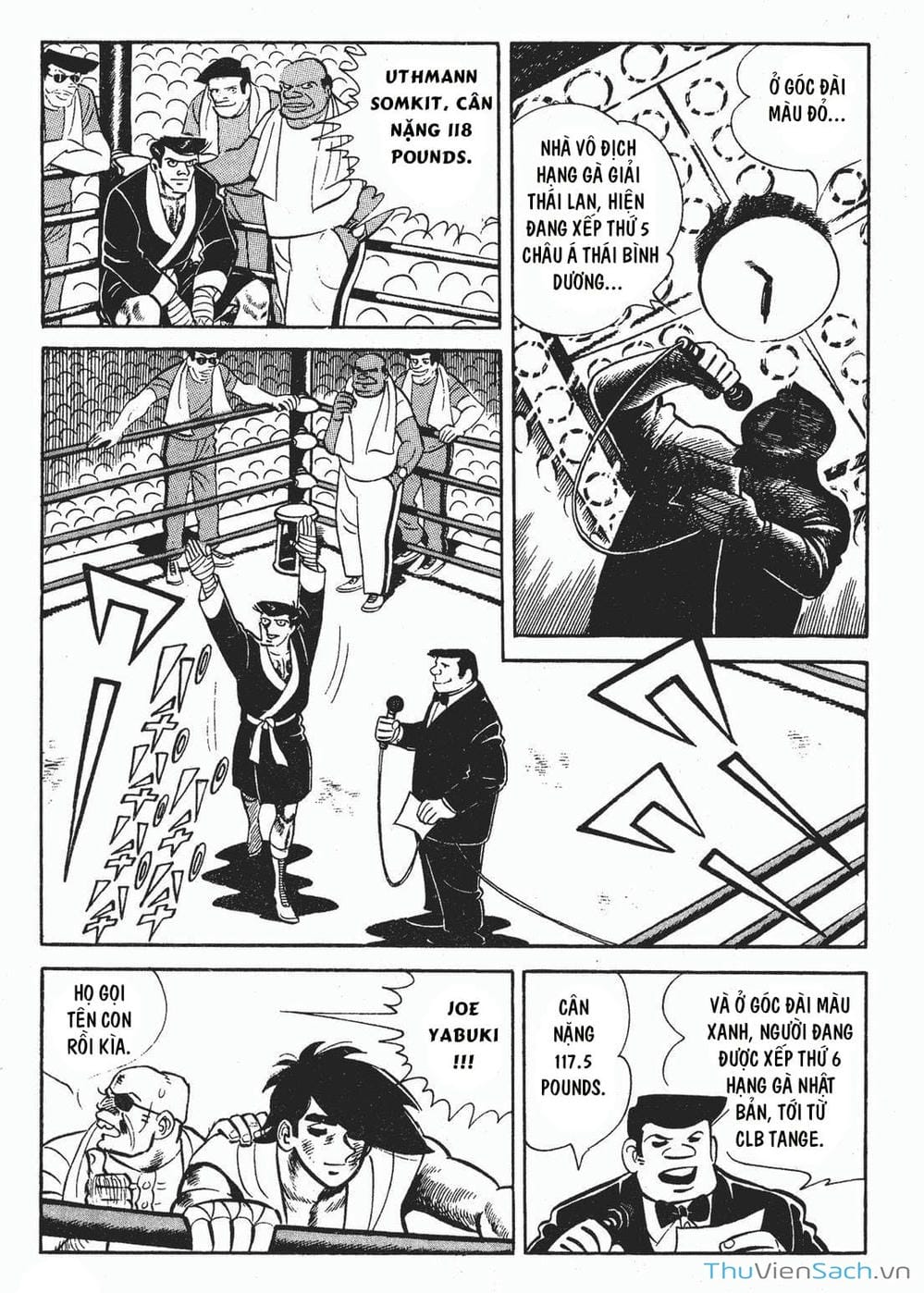 Truyện Tranh Thiết Quyền Lãng Tử - Ashita No Joe trang 5