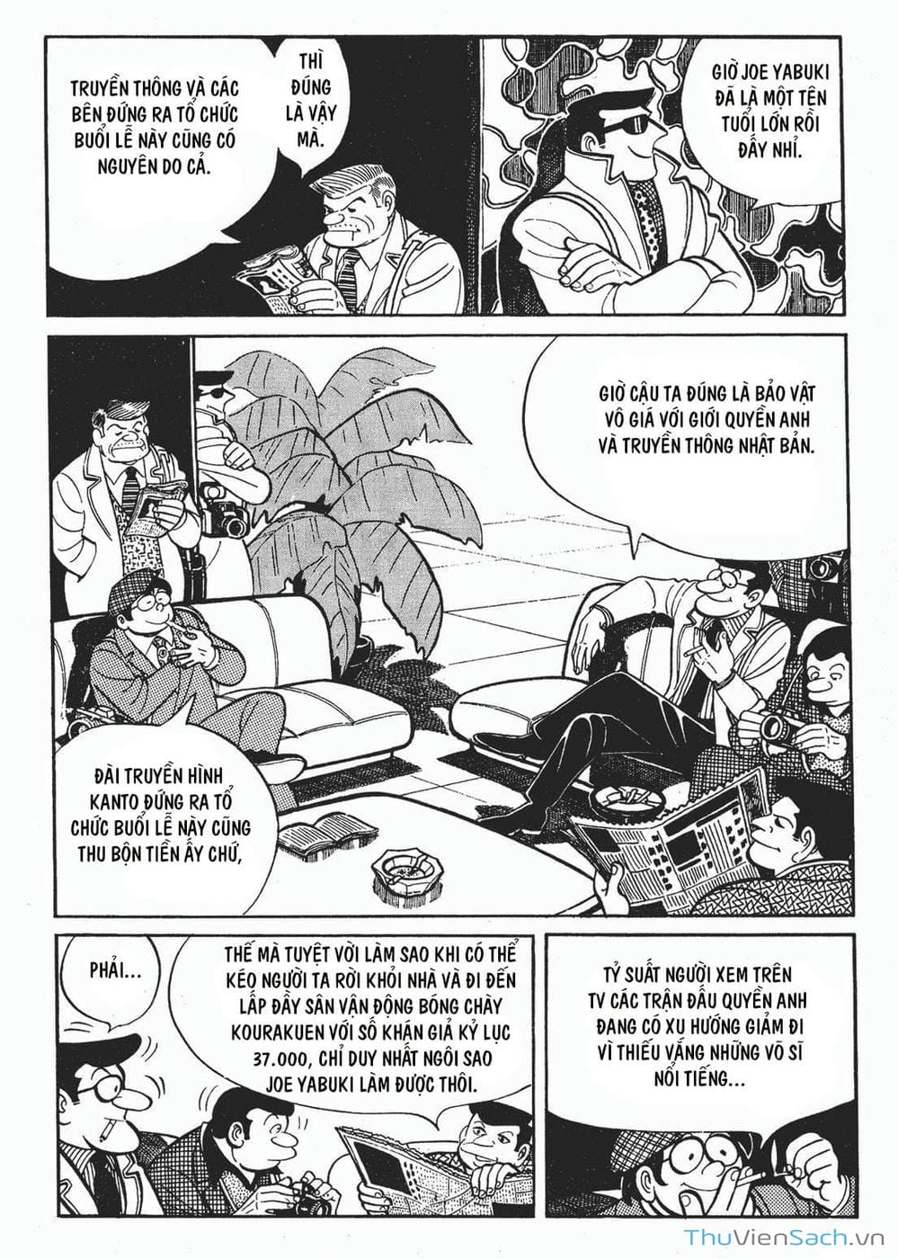 Truyện Tranh Thiết Quyền Lãng Tử - Ashita No Joe trang 5