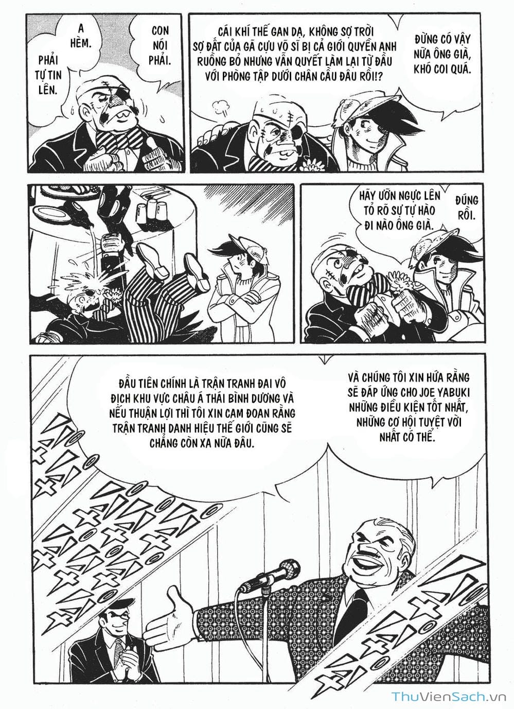 Truyện Tranh Thiết Quyền Lãng Tử - Ashita No Joe trang 5