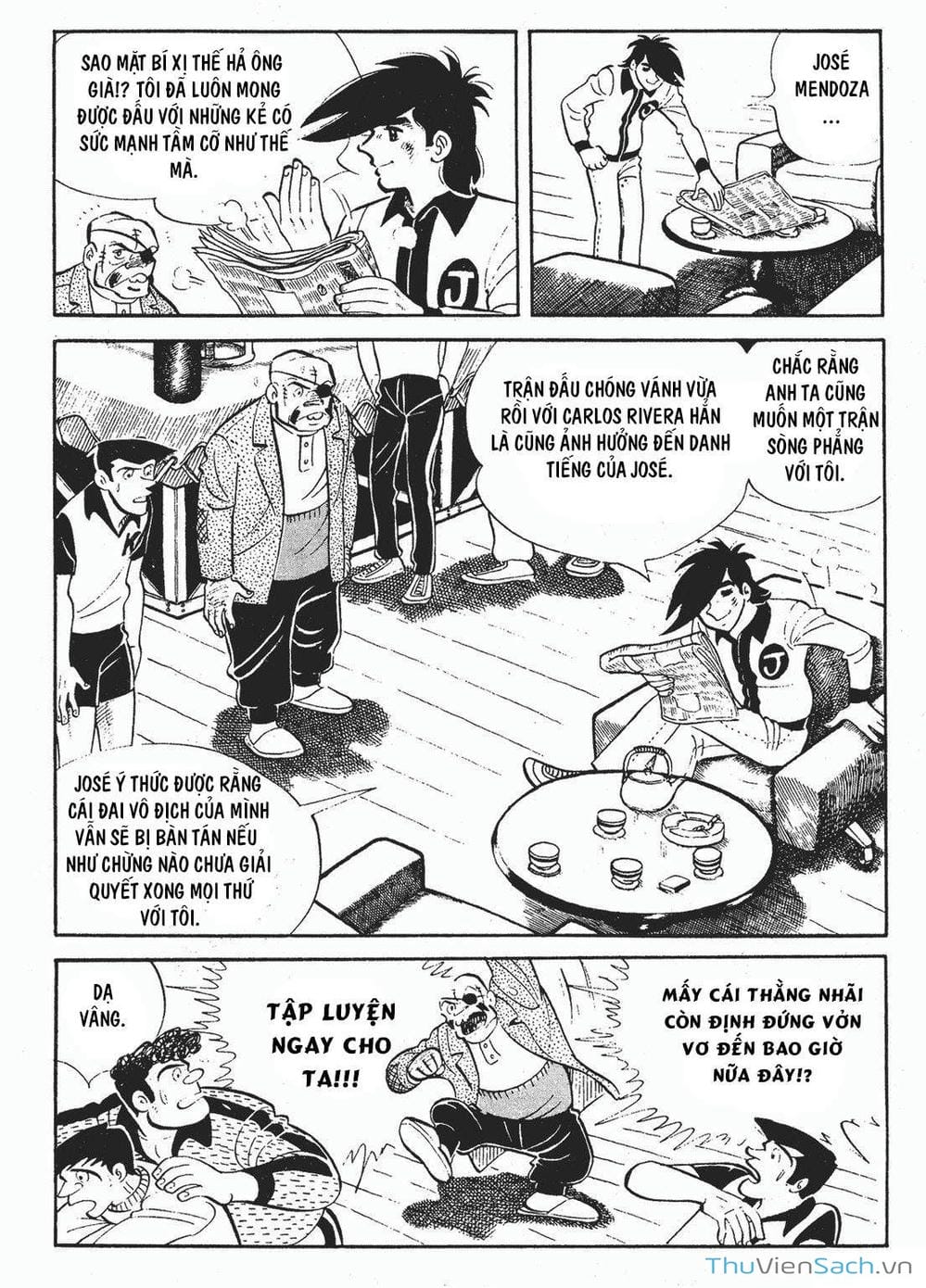 Truyện Tranh Thiết Quyền Lãng Tử - Ashita No Joe trang 5