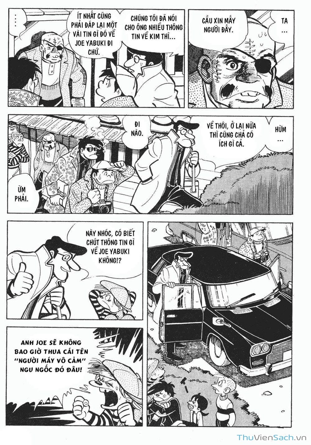 Truyện Tranh Thiết Quyền Lãng Tử - Ashita No Joe trang 5