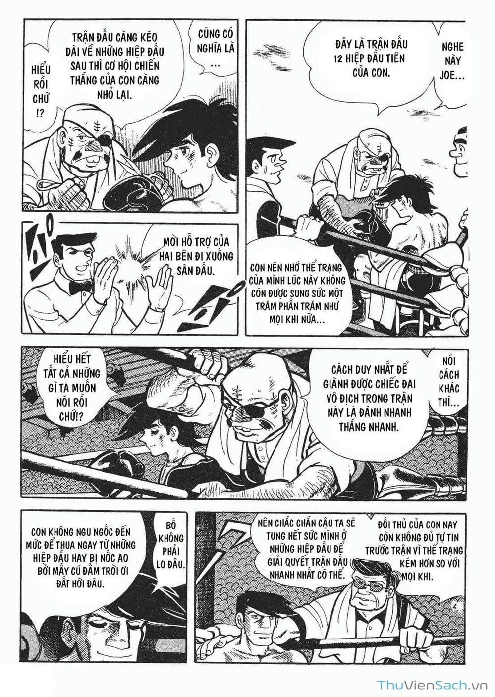 Truyện Tranh Thiết Quyền Lãng Tử - Ashita No Joe trang 5