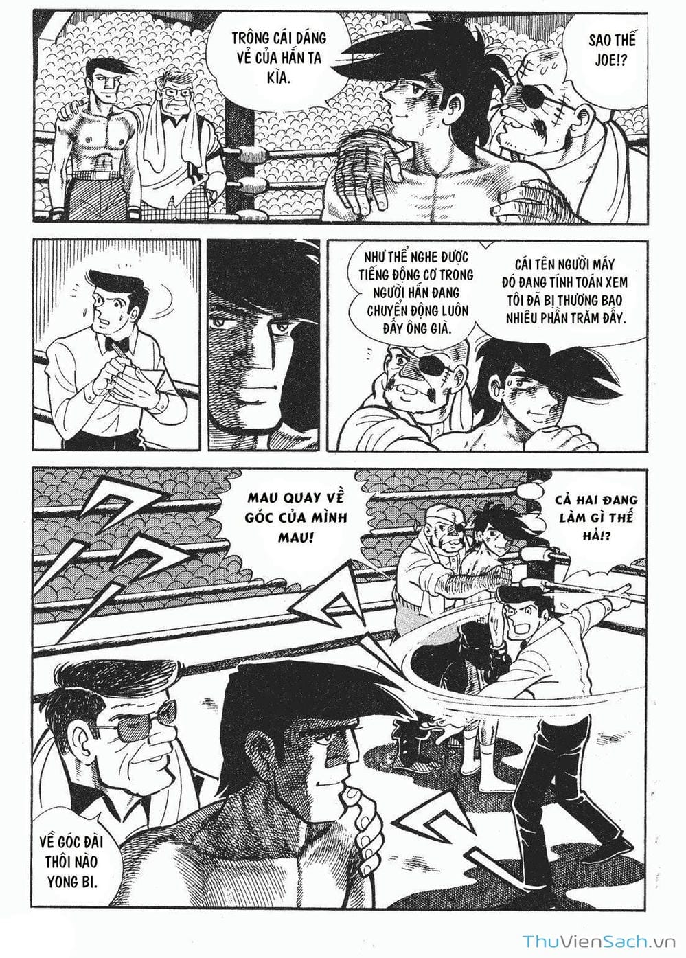 Truyện Tranh Thiết Quyền Lãng Tử - Ashita No Joe trang 5