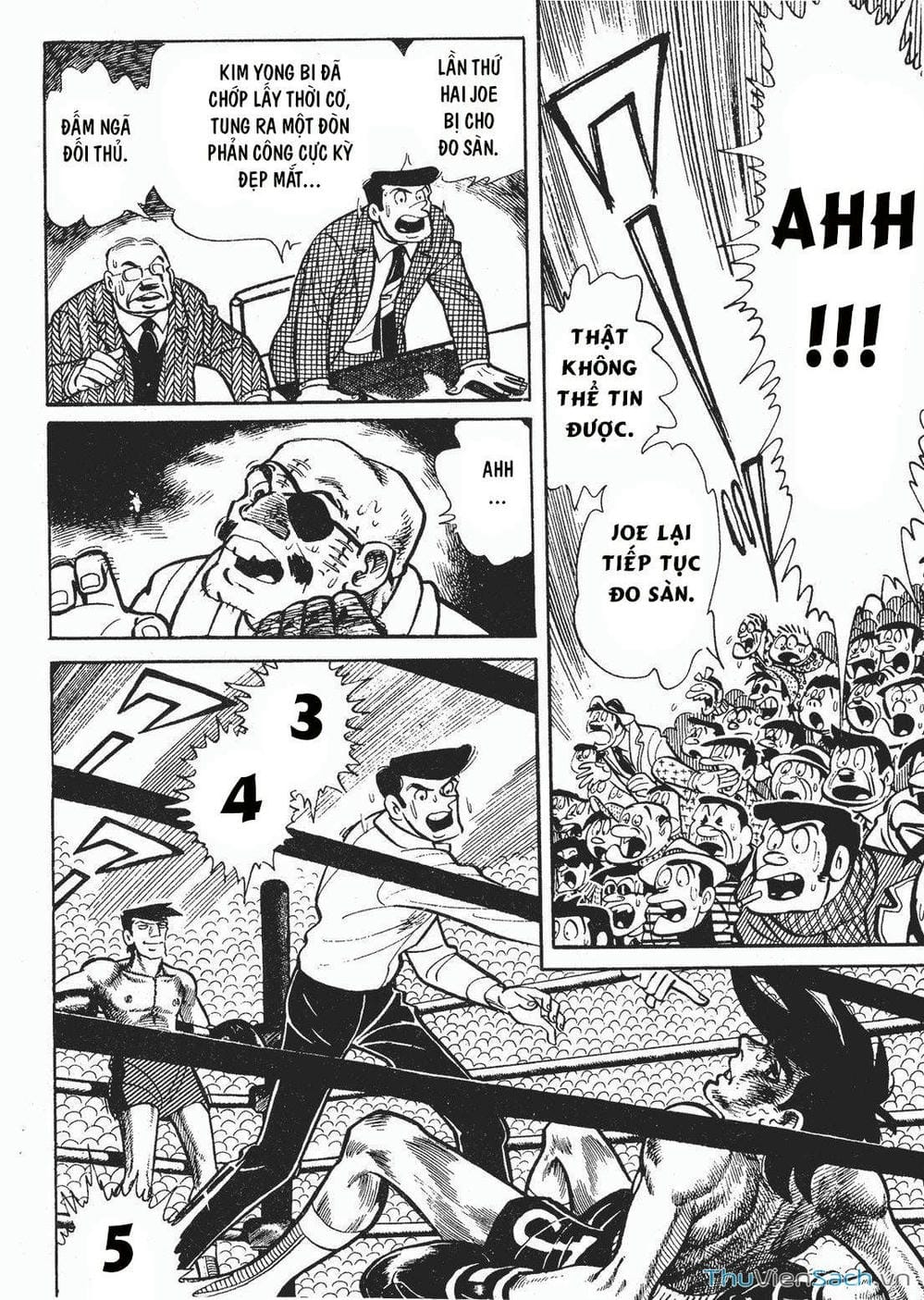 Truyện Tranh Thiết Quyền Lãng Tử - Ashita No Joe trang 5