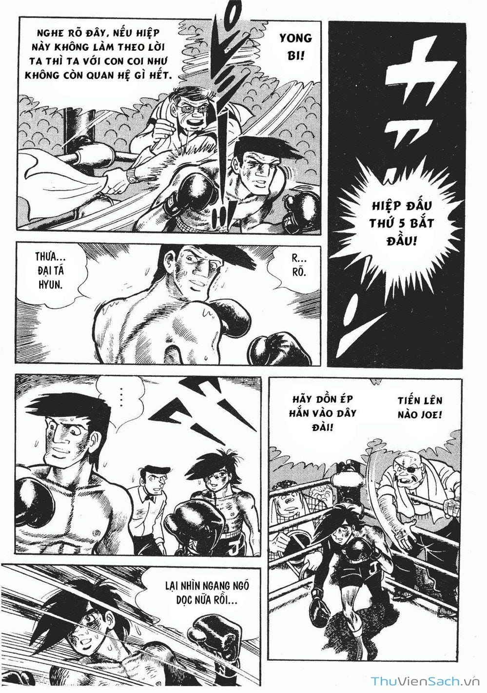 Truyện Tranh Thiết Quyền Lãng Tử - Ashita No Joe trang 5